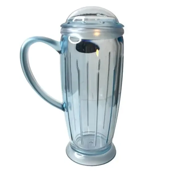 Starbucks Barista 2001 Insulated Blue Rocket Bubble Tumbler Cup 16 Oz - Picture 2 of 12